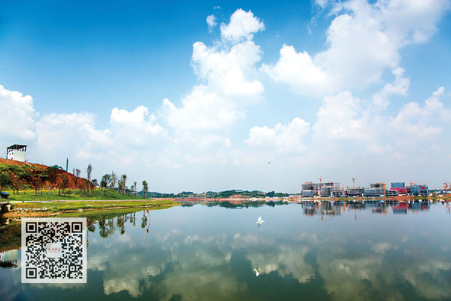 興隆湖實(shí)景圖